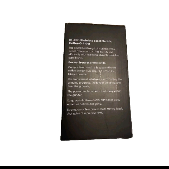 Bodum Bistro Electric Coffee Grinder NEW - Picture 2 of 2